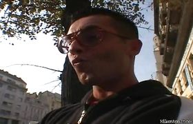 Swingeing girlfriend Roxy Rocket getting spoon fucked so deep