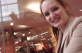 Playsome Denisa Heaven gets smashed by handsome lad