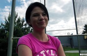 Voracious girlie Lara Sweet is fucking stud whose chopper is always very hard in her presence