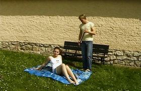 Cunnilingus and fucking for a brunette floozy Veronique D